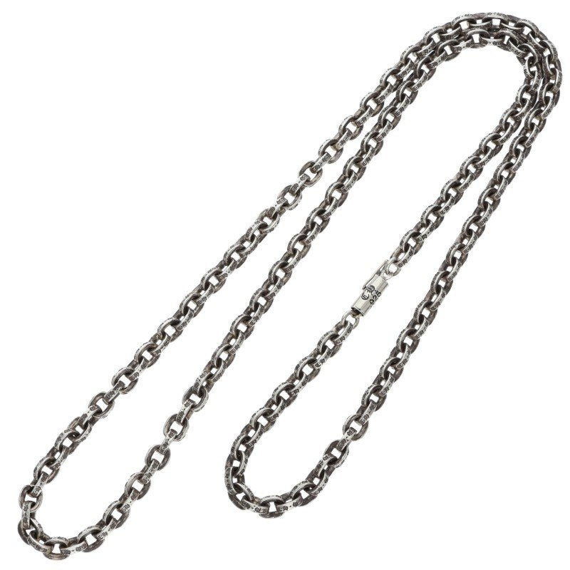 Chrome Hearts Paper Chain 24 Silver Necklace Size 24INCH