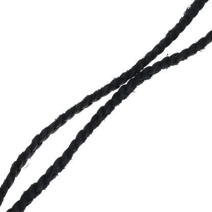 Chrome Hearts Scroll Leather Braid Necklace Size ONE SIZE