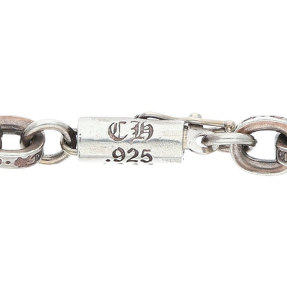Chrome Hearts 925 Silver Paper Chain Necklace Size 20INCH