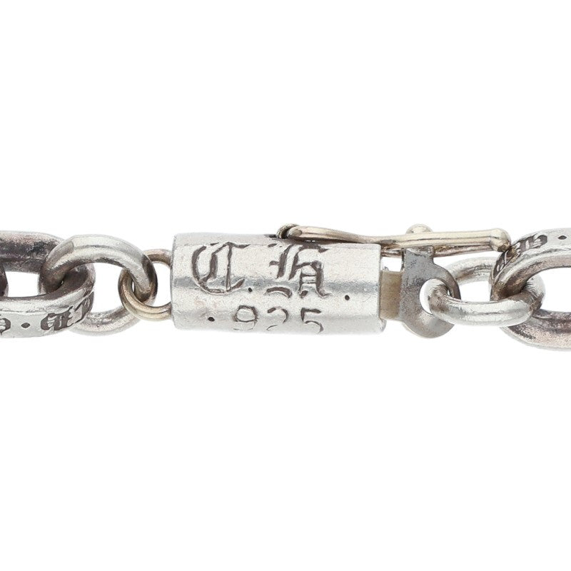 Chrome Hearts 925 Silver Paper Chain Necklace Size 20INCH