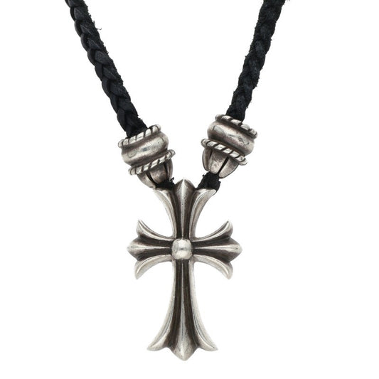 Chrome Hearts Small CH Cross Silver Necklace Size ONE SIZE