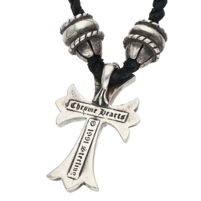 Chrome Hearts Small CH Cross Silver Necklace Size ONE SIZE