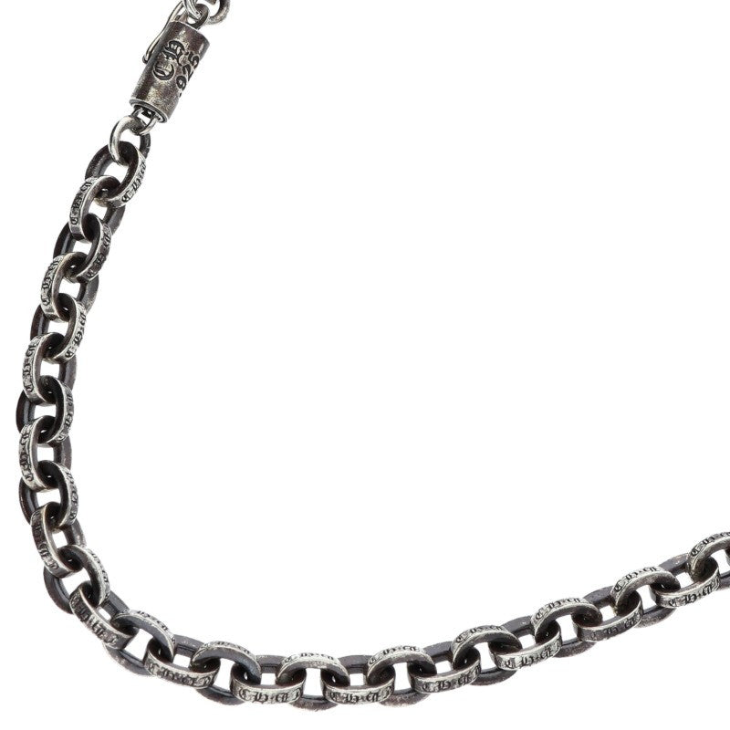 Chrome Hearts Paper Chain 18 Silver Necklace Size 18INCH