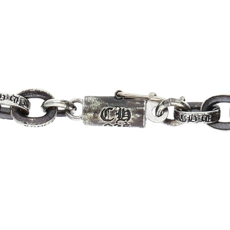 Chrome Hearts Paper Chain 18 Silver Necklace Size 18INCH