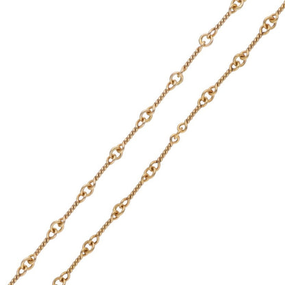 Chrome Hearts 22K Yellow Gold Chain Necklace Size 18INCH