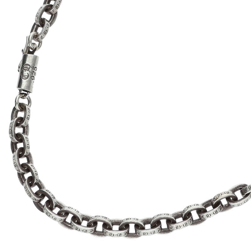 Chrome Hearts Paper Chain 18 Silver Necklace Size 18INCH