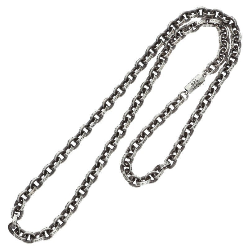Chrome Hearts Paper Chain 18 Silver Necklace Size 18INCH