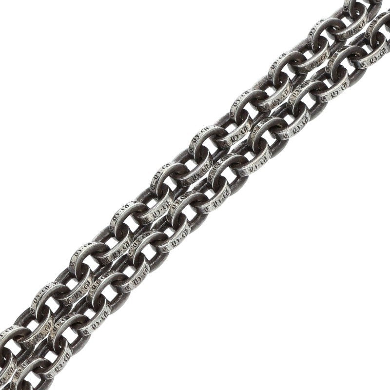 Chrome Hearts Paper Chain 18 Silver Necklace Size 18INCH
