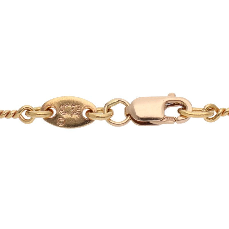 Chrome Hearts 22K Yellow Gold Chain Necklace Size 18INCH