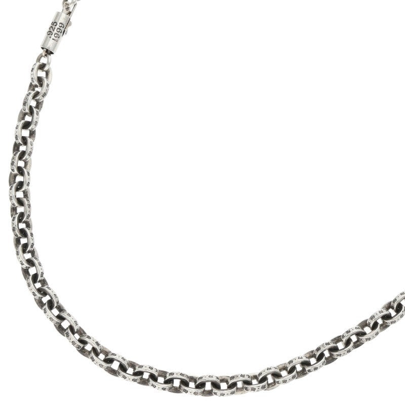 Chrome Hearts Paper Chain 30 Silver Necklace Size 30INCH