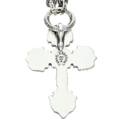 Chrome Hearts Filigree Cross XS Diamond Necklace Size 24INCH