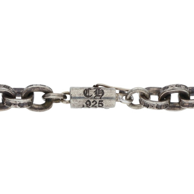 Chrome Hearts Paper Chain 18 Silver Necklace Size 18INCH