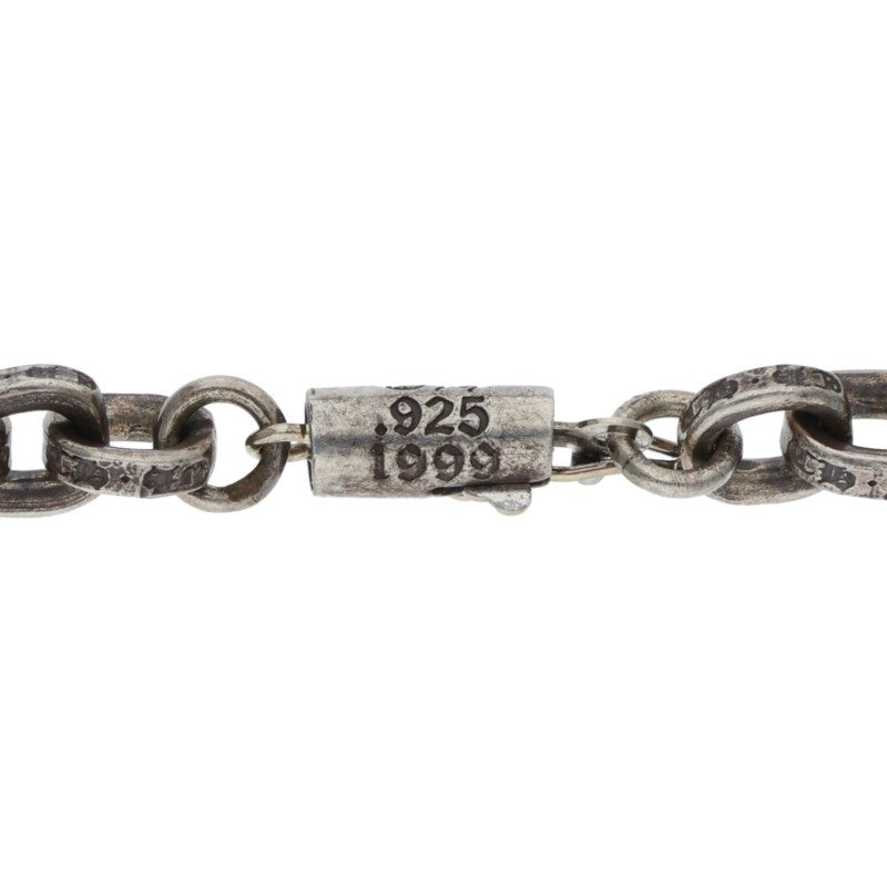 Chrome Hearts Paper Chain 18 Silver Necklace Size 18INCH