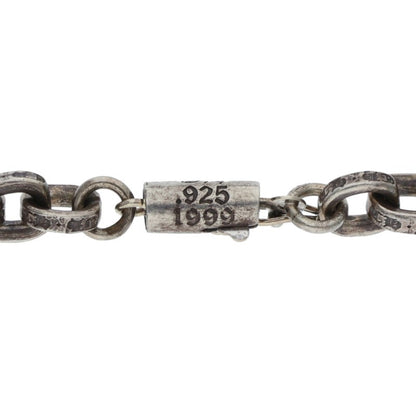 Chrome Hearts Paper Chain 18 Silver Necklace Size 18INCH