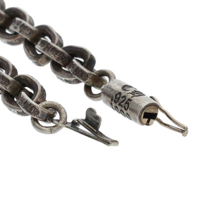 Chrome Hearts Paper Chain 18 Silver Necklace Size 18INCH