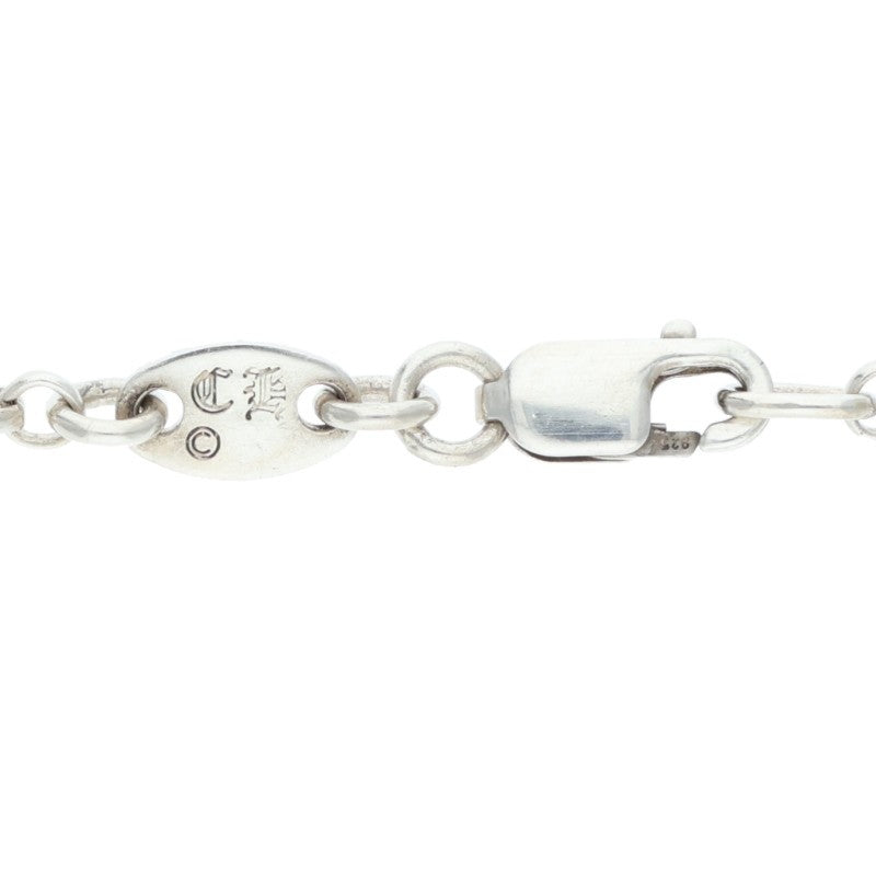 Chrome Hearts Silver Roll Chain Necklace Size 20INCH