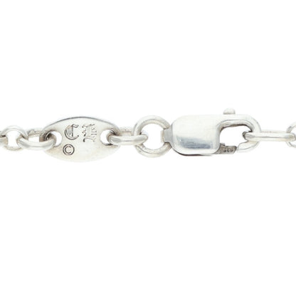 Chrome Hearts Silver Roll Chain Necklace Size 20INCH