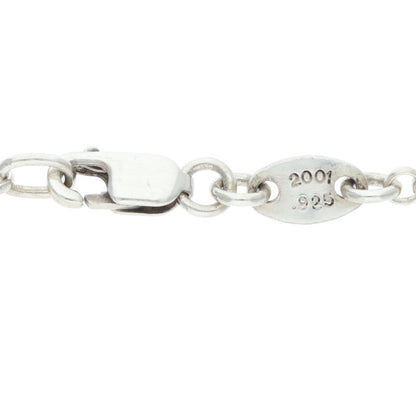 Chrome Hearts Silver Roll Chain Necklace Size 20INCH