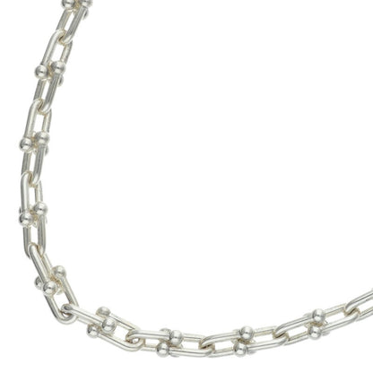 TIFFANY&Co. HardWear Silver Link Necklace Size 18INCH