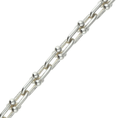 TIFFANY&Co. HardWear Silver Link Necklace Size 18INCH
