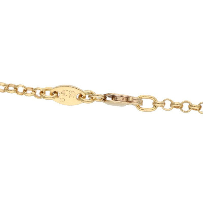 Chrome Hearts 22K Roll Chain Gold Yellow Size 18INCH