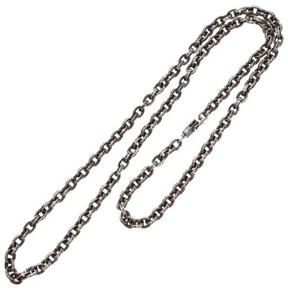 Chrome Hearts PAPER CHAIN 14K Silver Necklace Size 24INCH