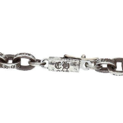 Chrome Hearts PAPER CHAIN 14K Silver Necklace Size 24INCH