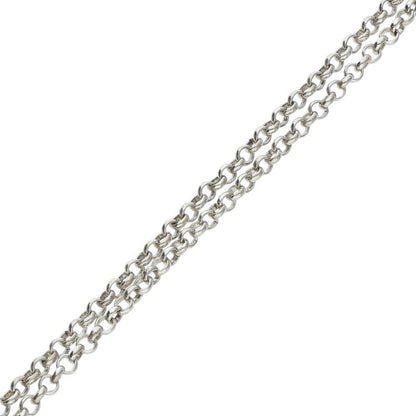Chrome Hearts NECKCHAIN R20 Silver Necklace Size 20INCH