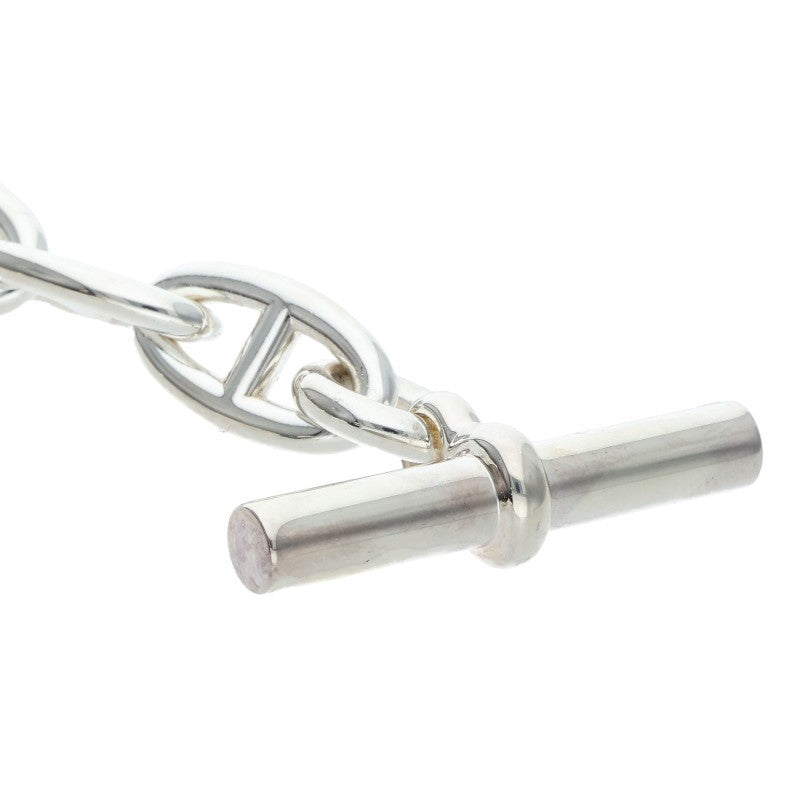 HERMES Chaine d'Ancre GM Silver Necklace Size GM
