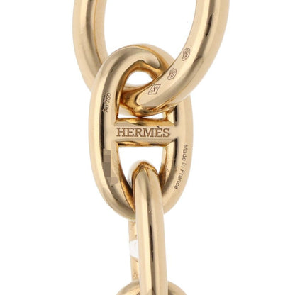 HERMES Chaine d'Ancre MM 18K YG Necklace Size 36LINK