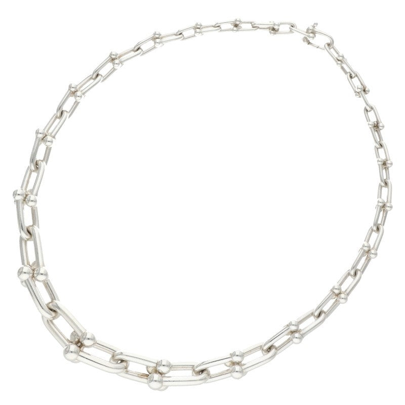 TIFFANY&Co. HardWear Silver Link Necklace Size 18INCH