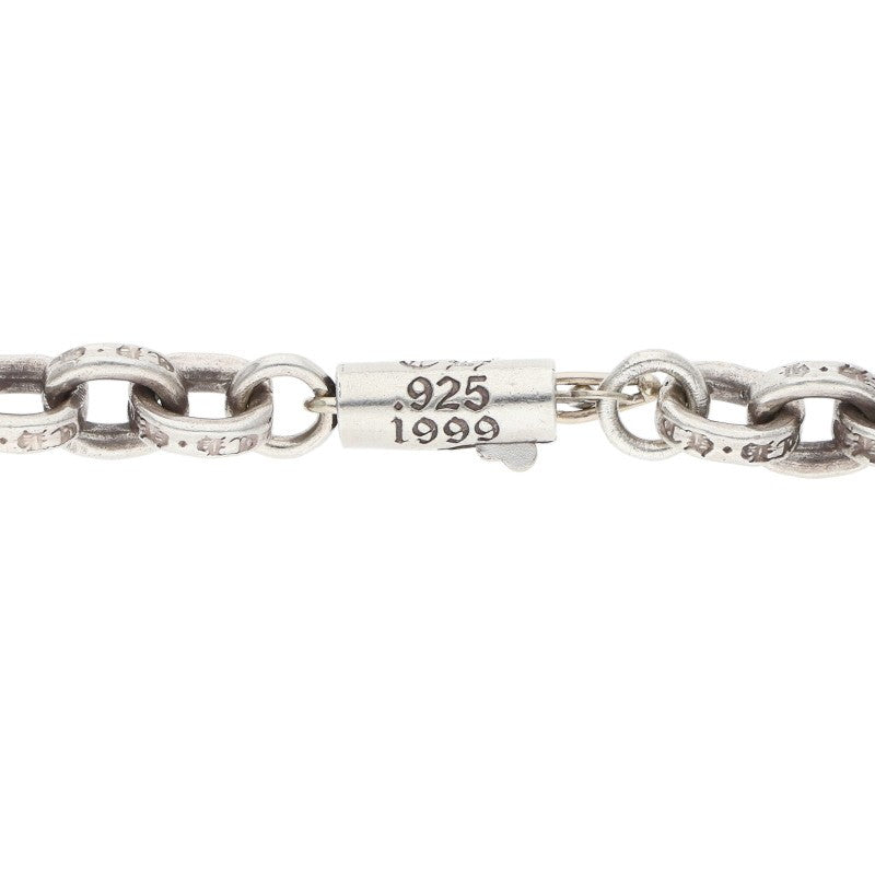 Chrome Hearts PAPER CHAIN 14K Silver Necklace Size 18INCH