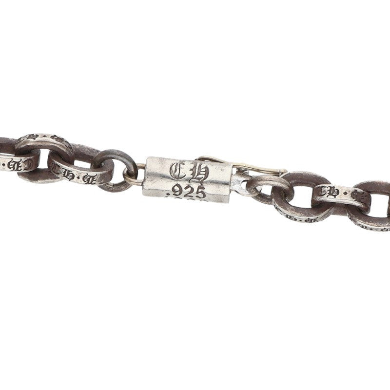 Chrome Hearts PAPER CHAIN 14K Silver Necklace Size 18INCH