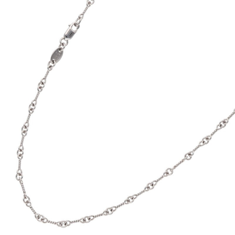 Chrome Hearts 18K WG Twist Chain Necklace Size 24