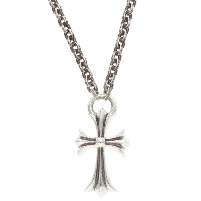 Chrome Hearts Sterling Silver Cross Necklace Size 20INCH