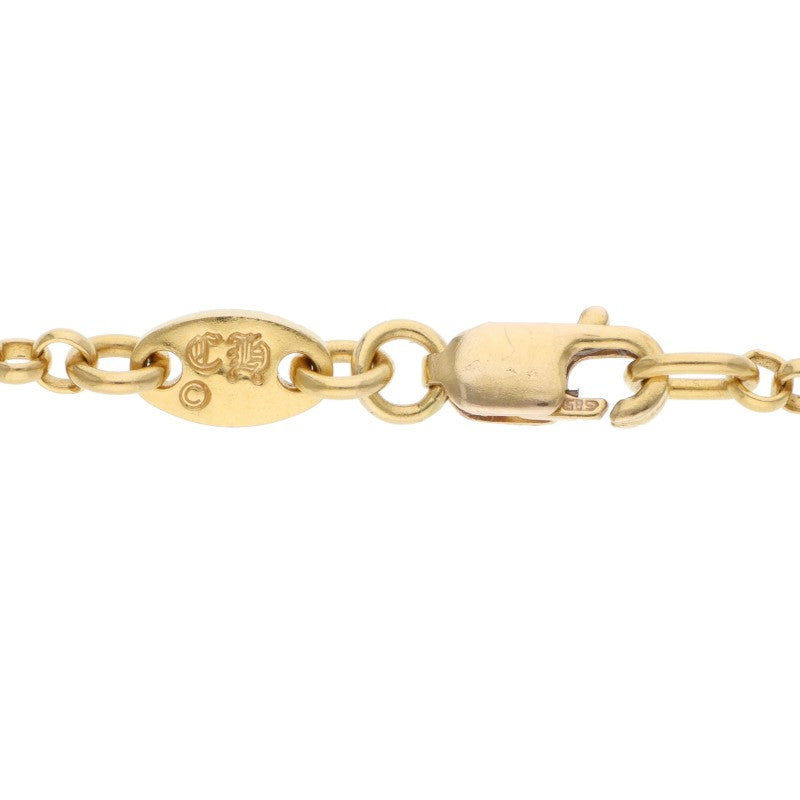 Chrome Hearts 22K Yellow Gold Chain Necklace Size 16INCH
