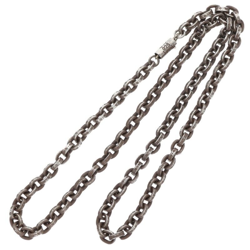 Chrome Hearts 925/14K Silver Chain Necklace Size 18INCH