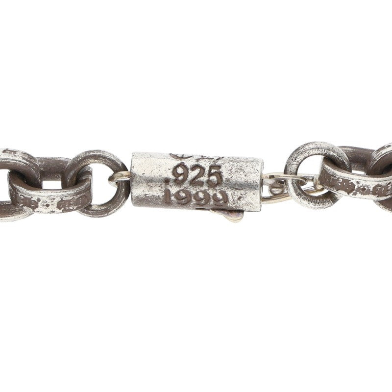 Chrome Hearts 925/14K Silver Chain Necklace Size 18INCH