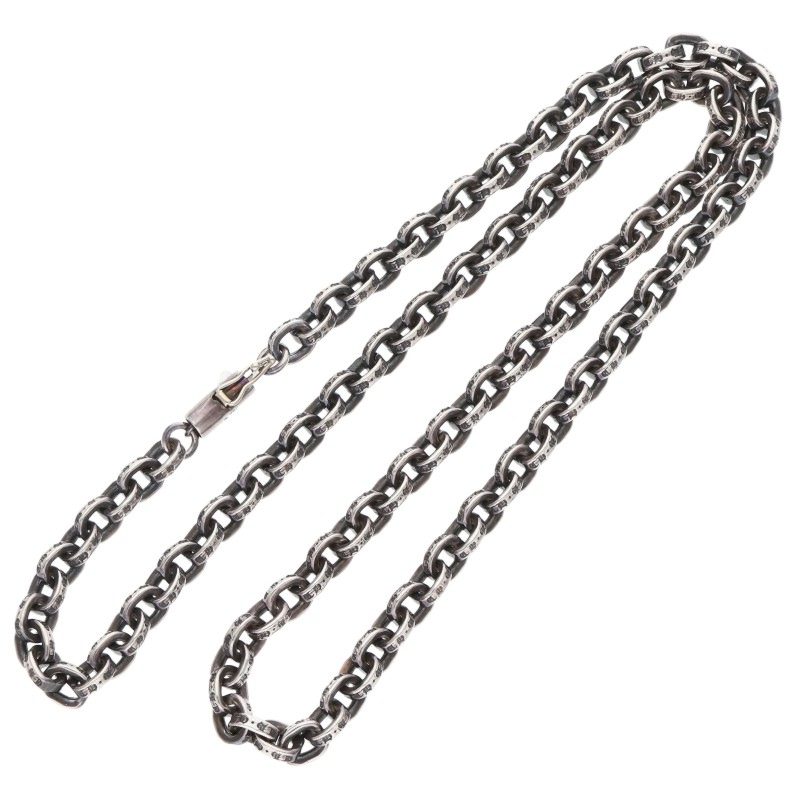 Chrome Hearts 925/14K Silver Chain Necklace Size 18INCH