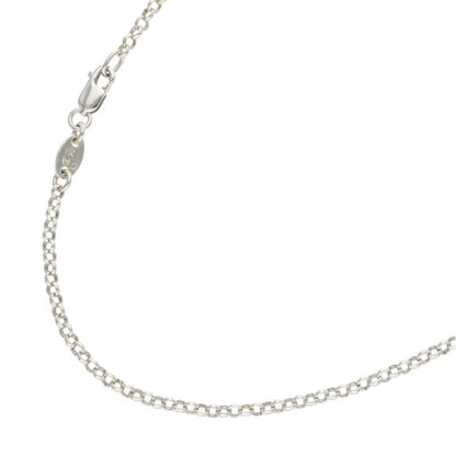Chrome Hearts 925 Silver Roll Chain Necklace Size 16INCH