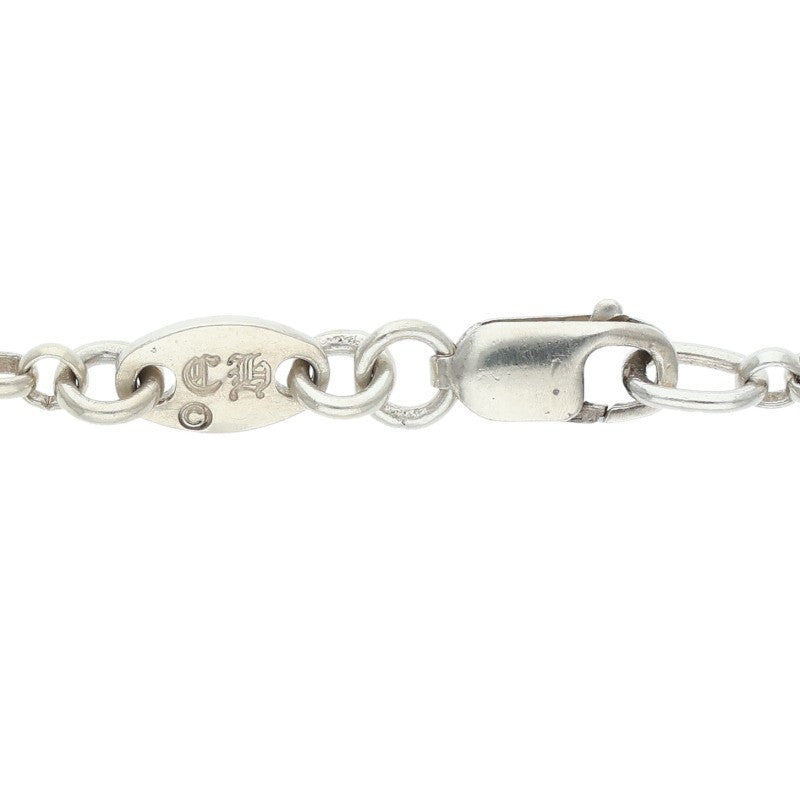 Chrome Hearts Roll Chain Silver Necklace Size 20INCH