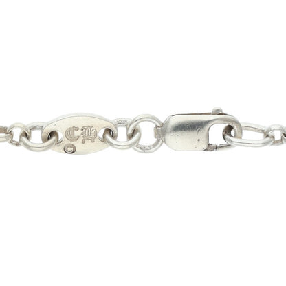 Chrome Hearts Roll Chain Silver Necklace Size 20INCH