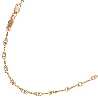 Chrome Hearts 22K Twist Chain Gold Necklace Size 18INCH