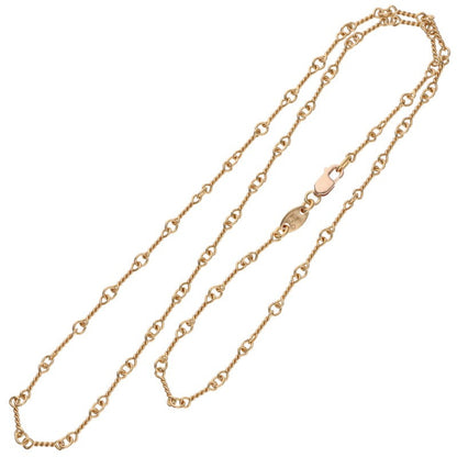 Chrome Hearts 22K Twist Chain Gold Yellow Size 18INCH