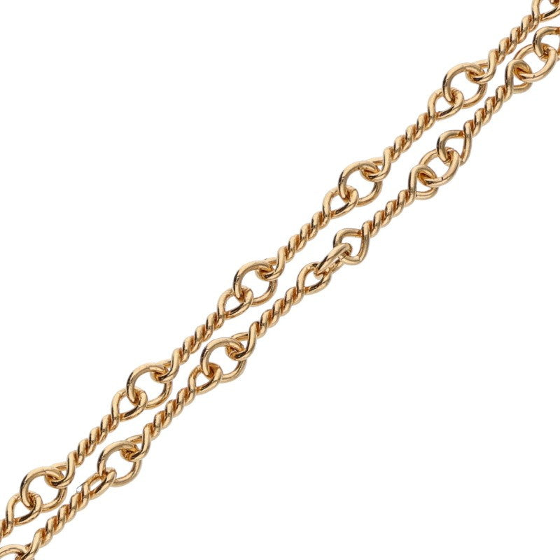 Chrome Hearts 22K Twist Chain Gold Yellow Size 18INCH