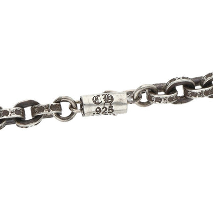 Chrome Hearts 925 Silver Paper Chain Necklace Size 20INCH
