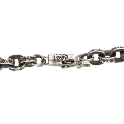 Chrome Hearts 925 Silver Paper Chain Necklace Size 20INCH