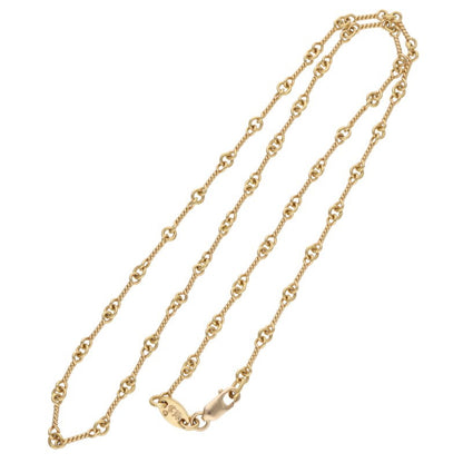 Chrome Hearts 22K Gold Twist Chain Necklace Size 16INCH