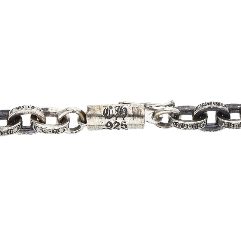 Chrome Hearts 925 Silver Paper Chain Necklace Size 20INCH