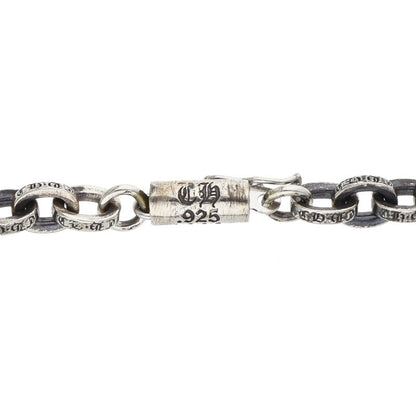 Chrome Hearts 925 Silver Paper Chain Necklace Size 20INCH